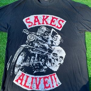 Y2K sakes alive shirt